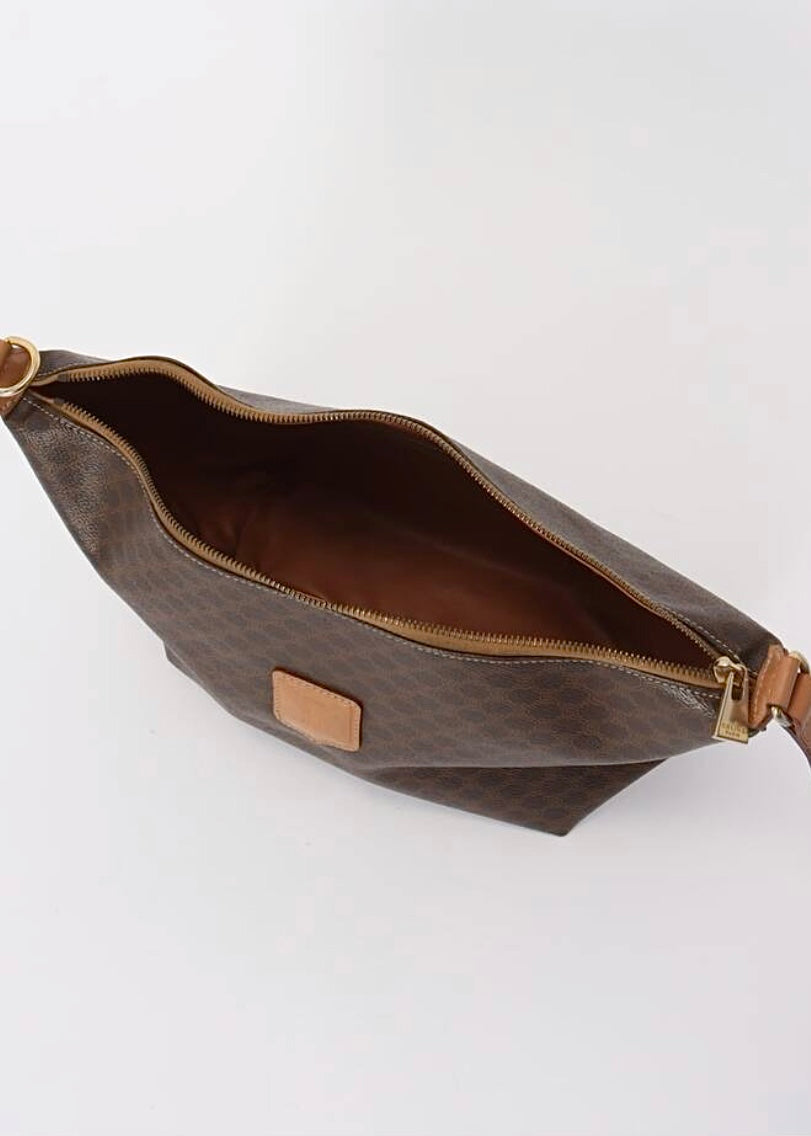 Celine Macadam Canvas Hand Pouch PVC