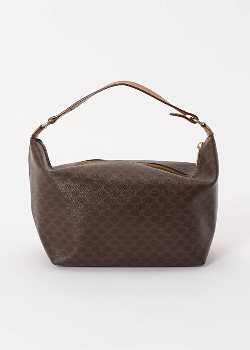 Celine Macadam Canvas Hand Pouch PVC