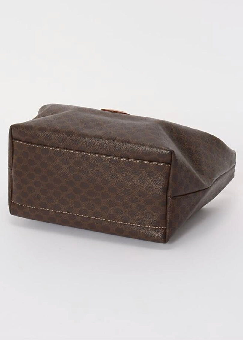 Celine Macadam Canvas Hand Pouch PVC