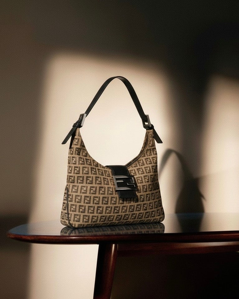 Fendi Zucchino Shoulder Bag