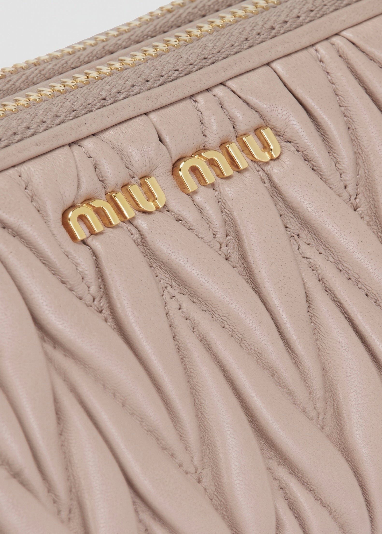 Miu Miu Pouch Bag Leather Lined