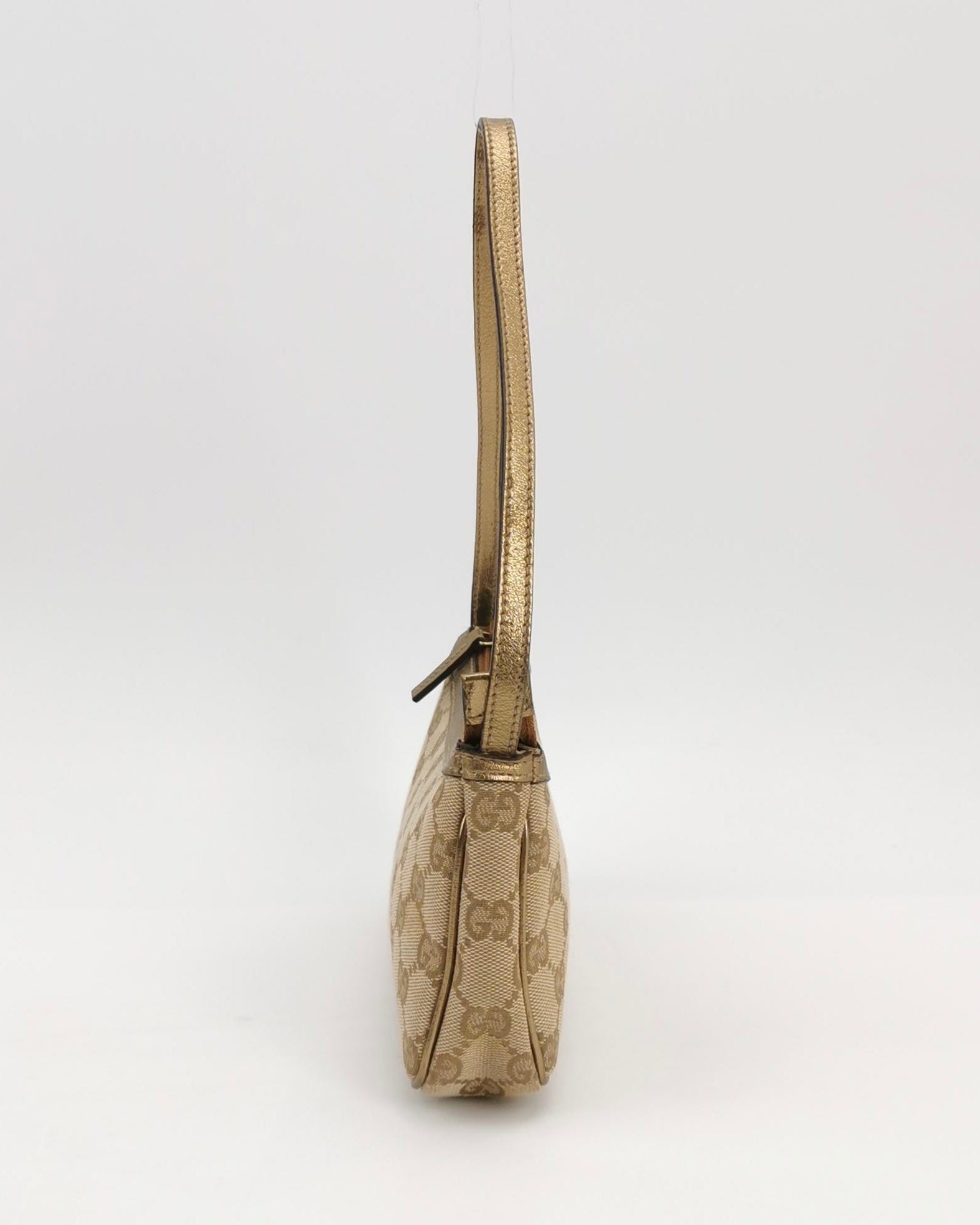 Gucci Double G Monogram Canvas Schoudertas