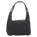 Gucci Canvas Hand Bag Dark Brown