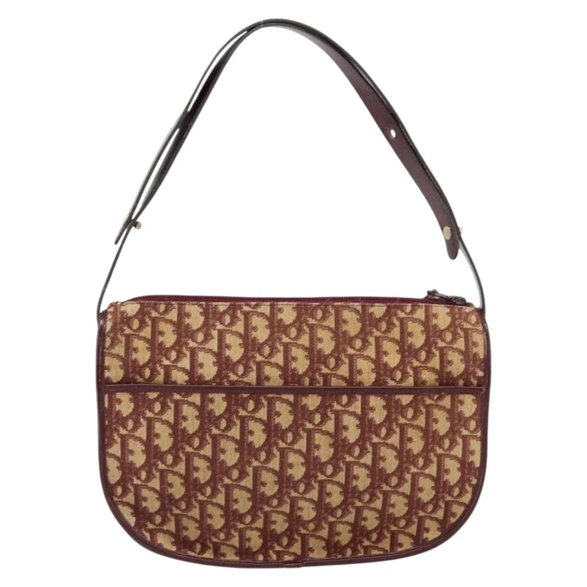 Christian Dior Trotter Canvas Shoulder Bag