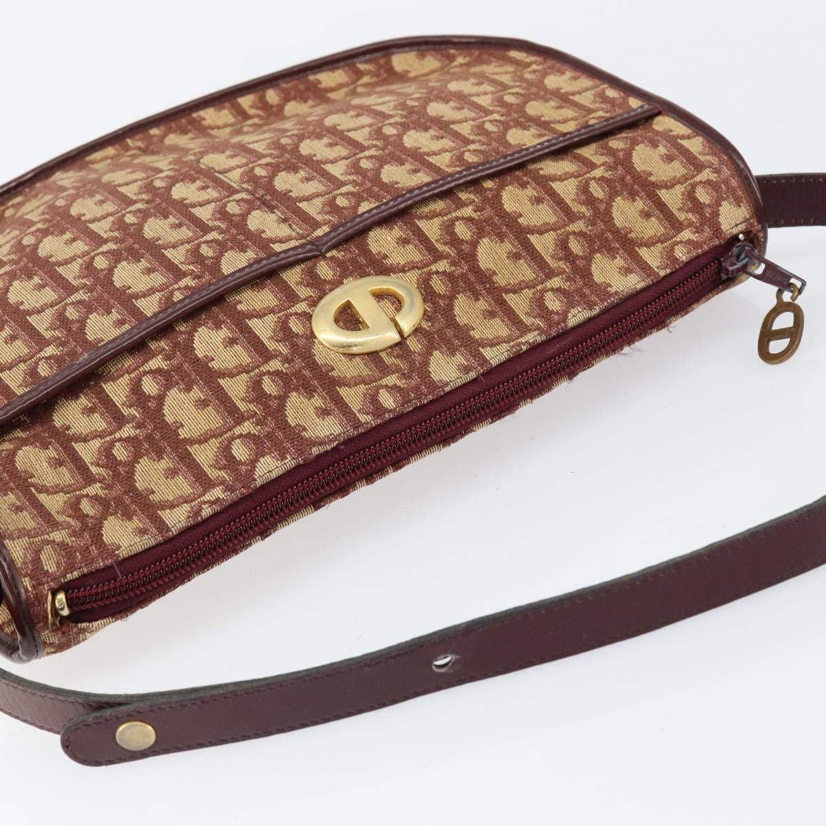 Christian Dior Trotter Canvas Shoulder Bag