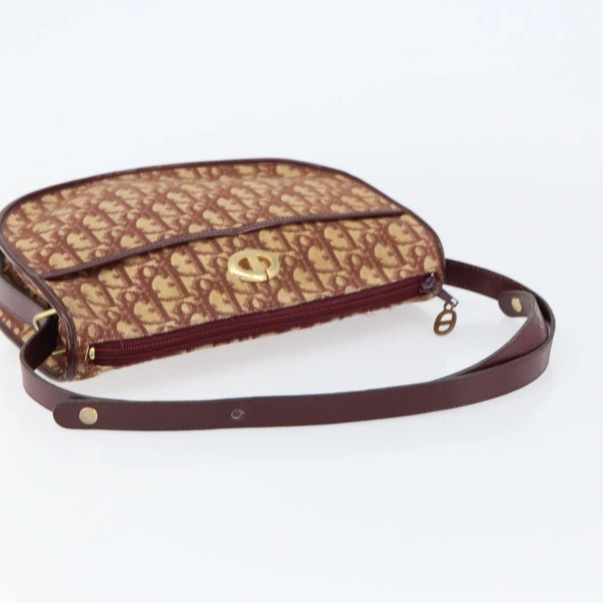 Christian Dior Trotter Canvas Shoulder Bag