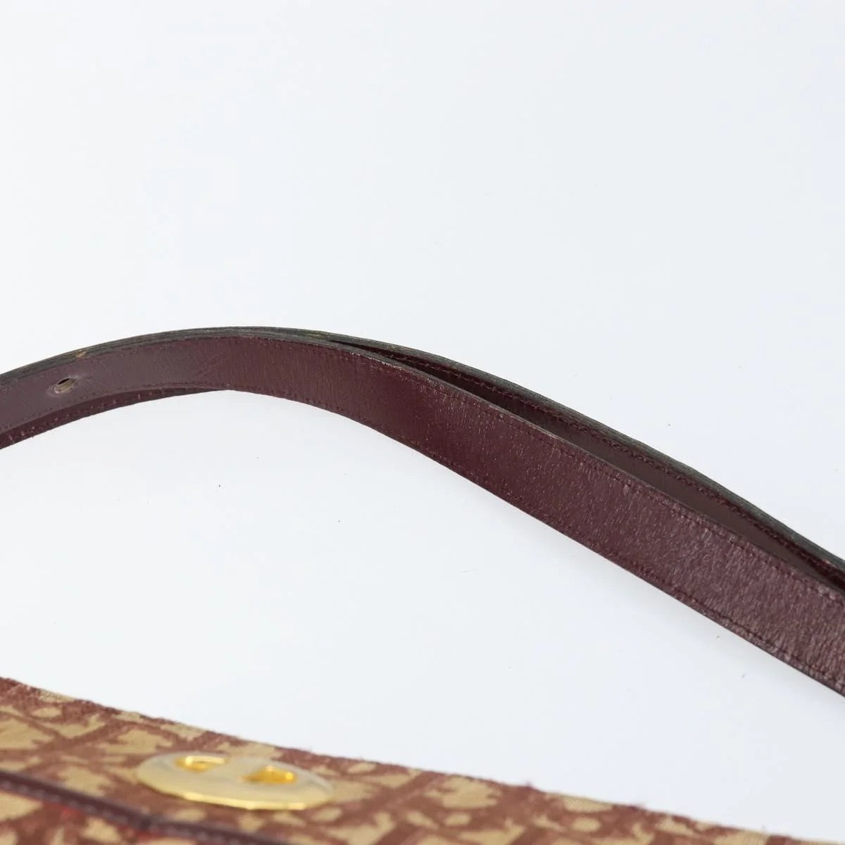 Christian Dior Trotter Canvas Shoulder Bag