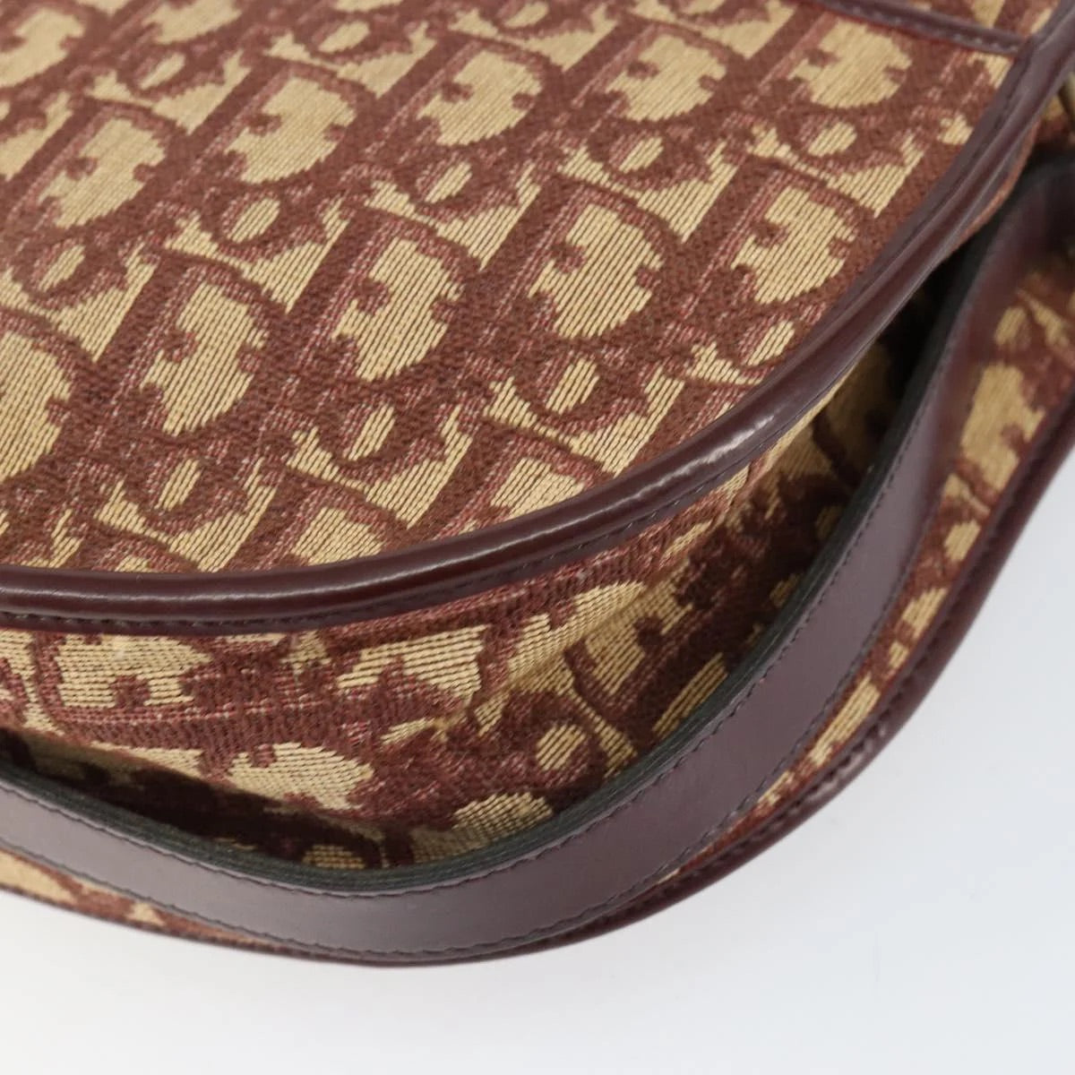Christian Dior Trotter Canvas Shoulder Bag