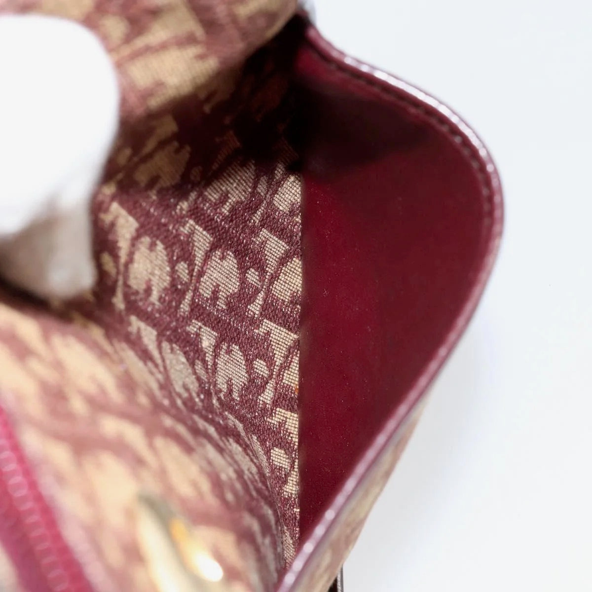 Christian Dior Trotter Canvas Shoulder Bag