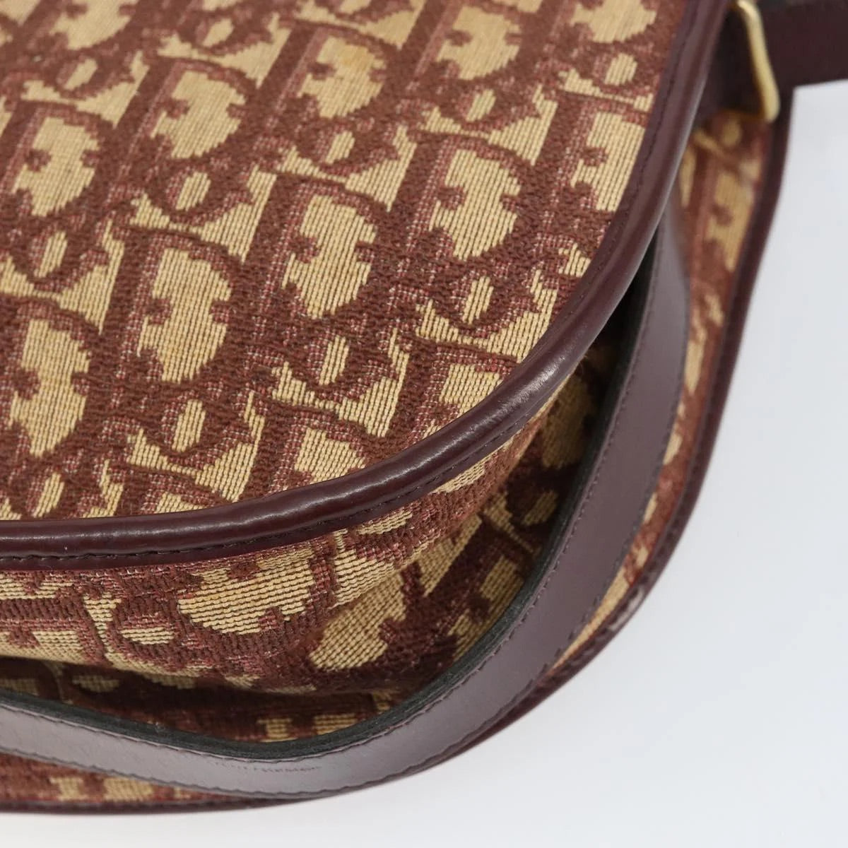 Christian Dior Trotter Canvas Shoulder Bag