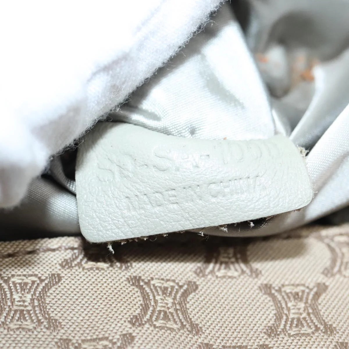 Celine Macadam Canvas Shoulder Bag