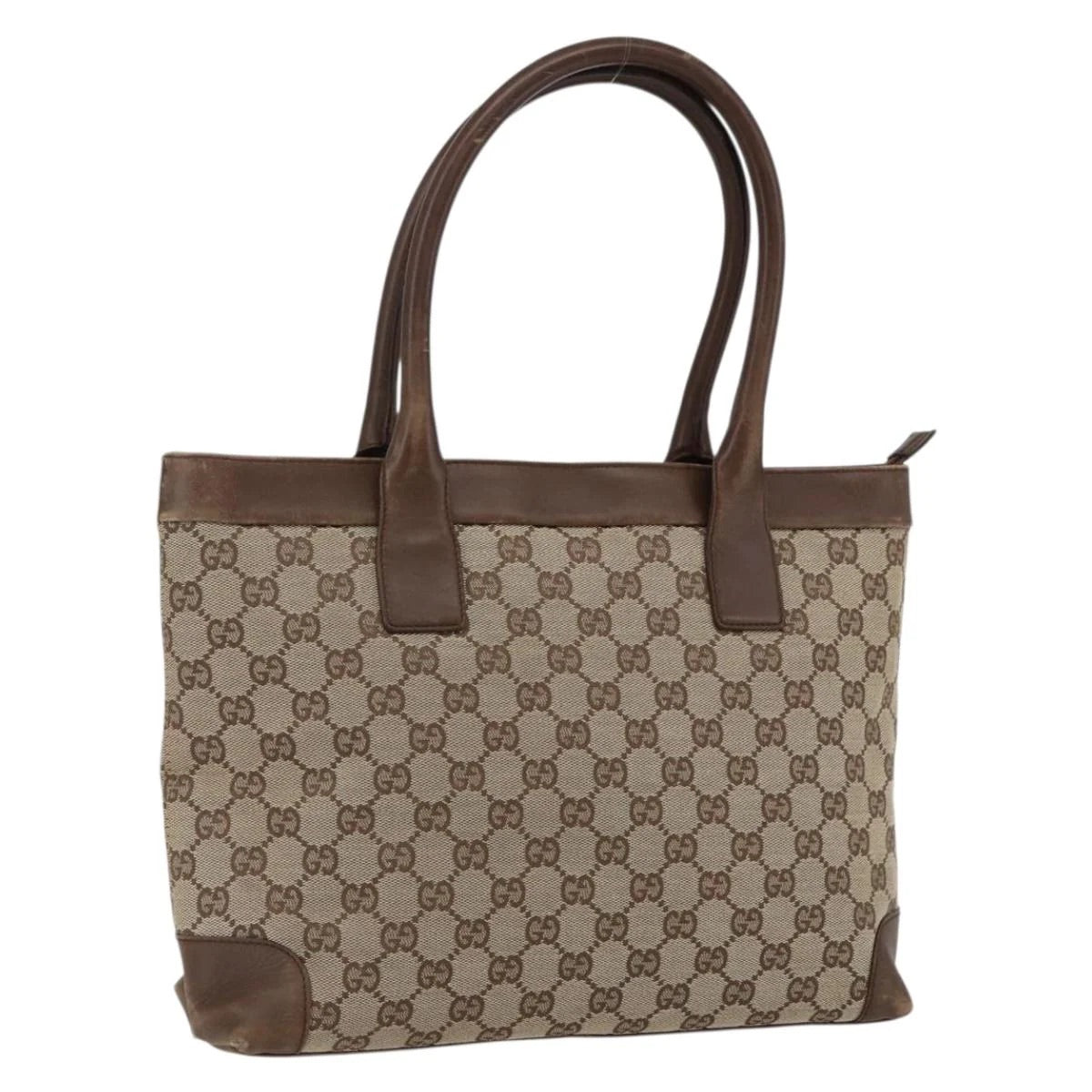 Gucci Canvas Tote Bag Beige