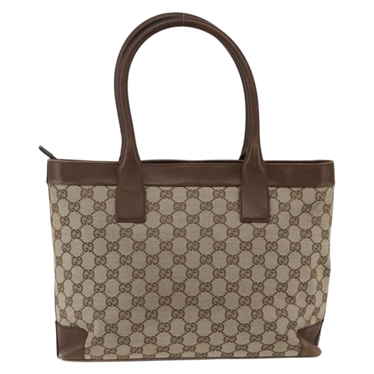 Gucci Canvas Tote Bag Beige