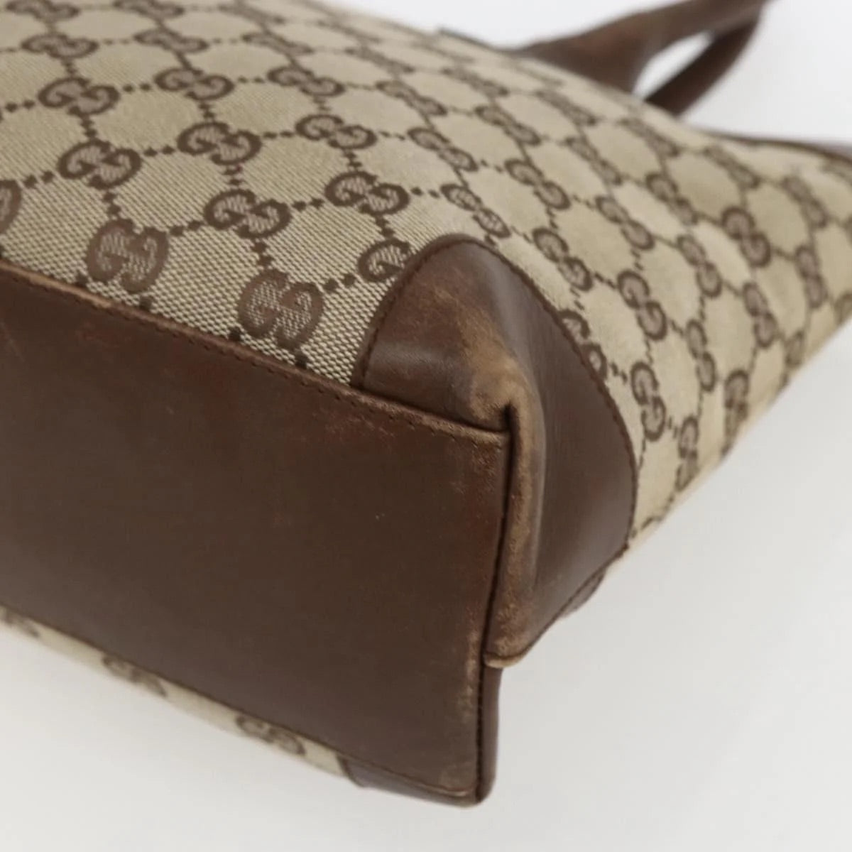Gucci Canvas Tote Bag Beige
