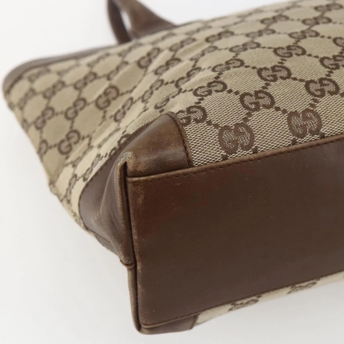 Gucci Canvas Tote Bag Beige