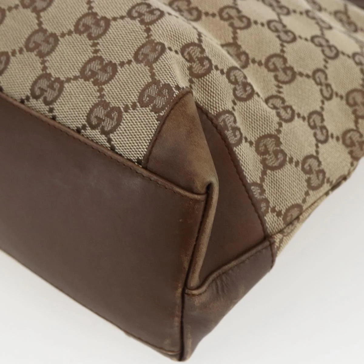 Gucci Canvas Tote Bag Beige