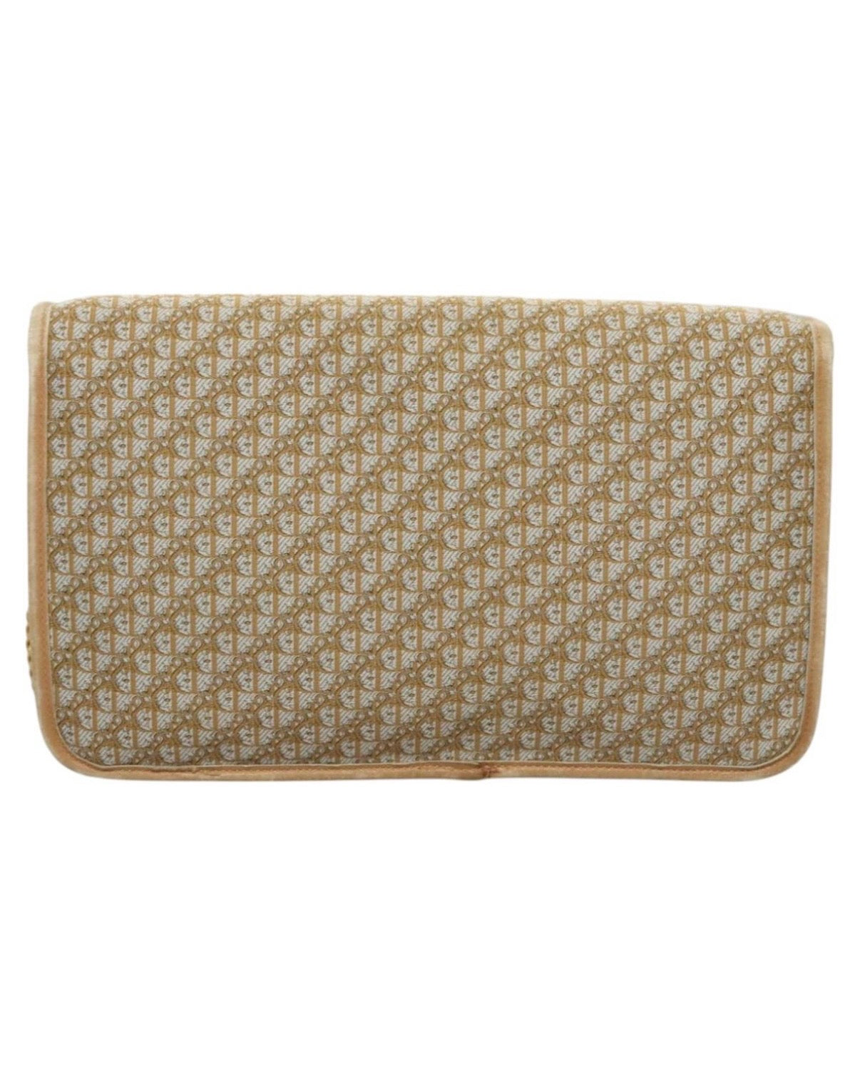 Christian Dior Trotter Canvas Chain Shoulder Bag