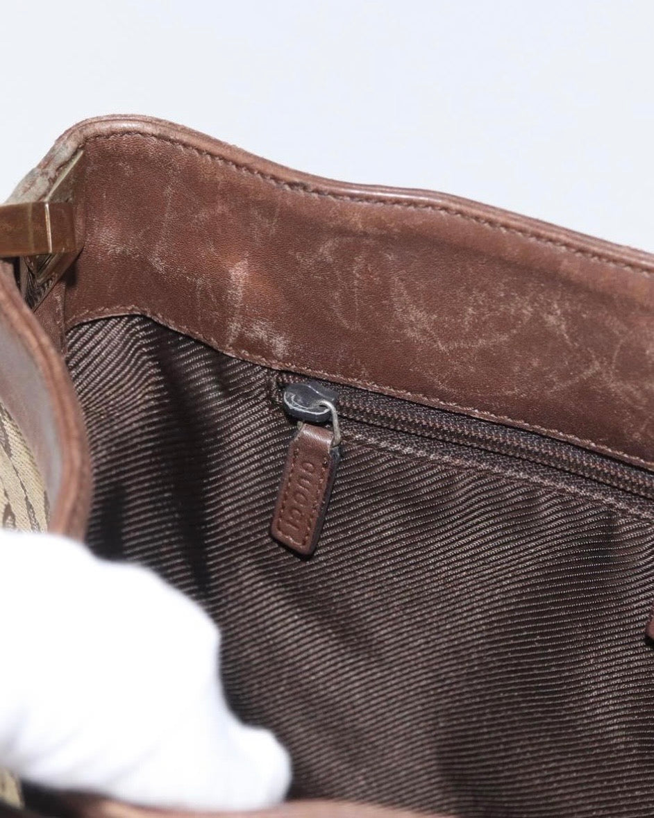 Gucci GG Canvas Shoulder Bag