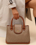 Celine Macadam Canvas Hand Bag