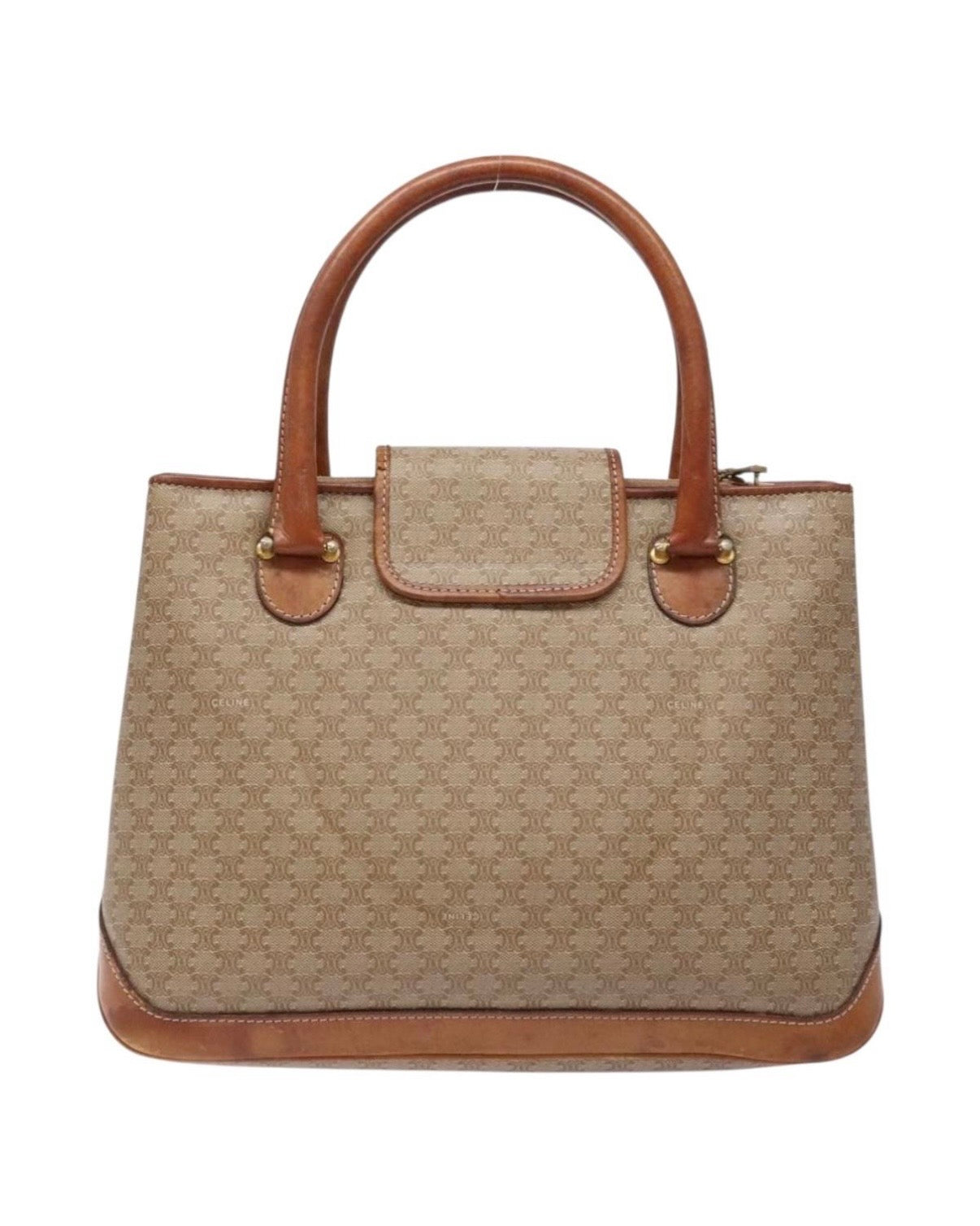 Celine Macadam Canvas Hand Bag