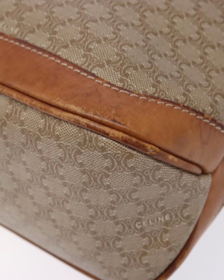 Celine Macadam Canvas Hand Bag