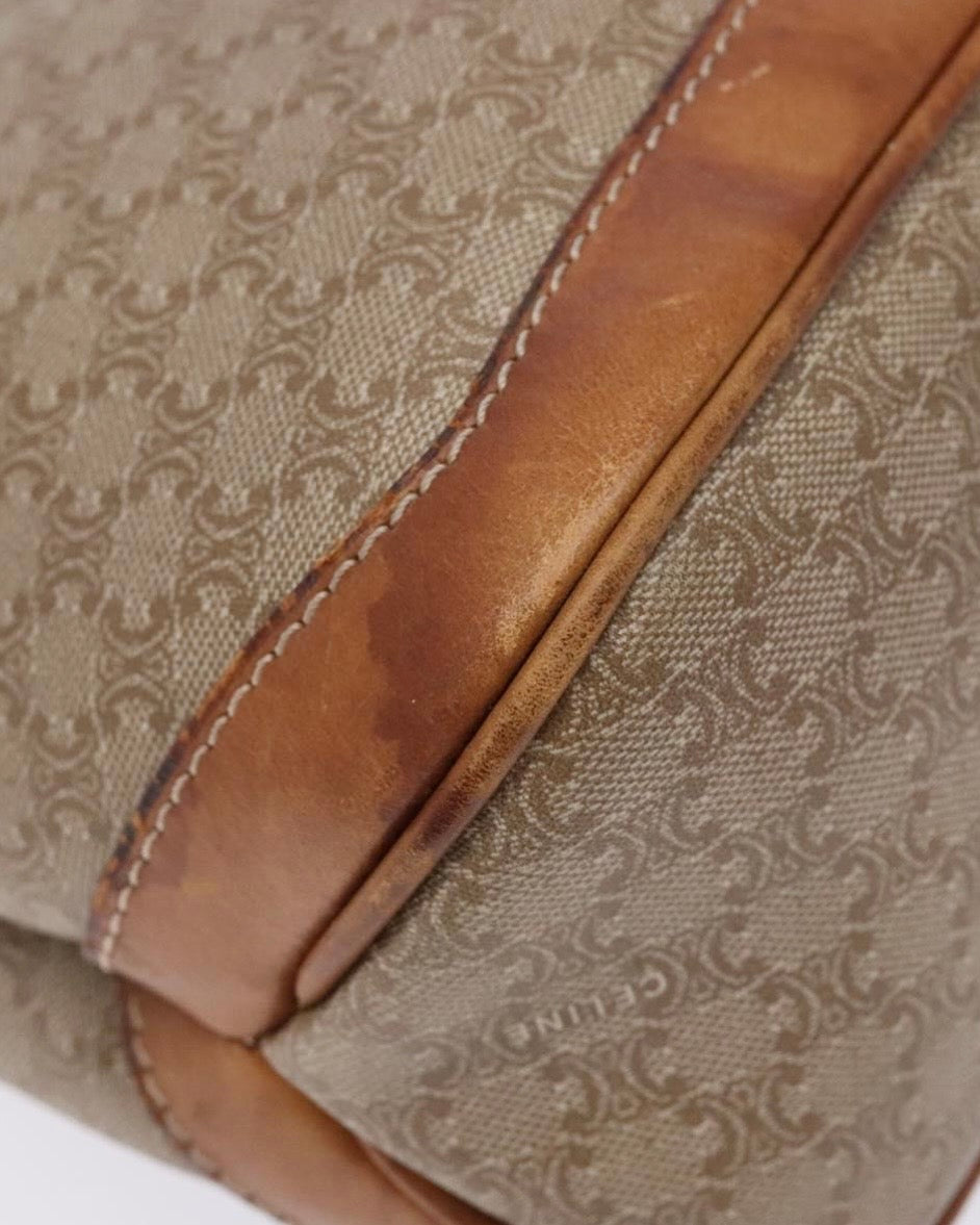 Celine Macadam Canvas Hand Bag