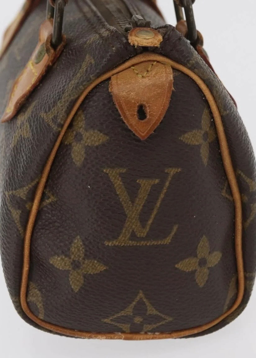 Louis Vuitton Monogram Mini Speedy Hand Bag