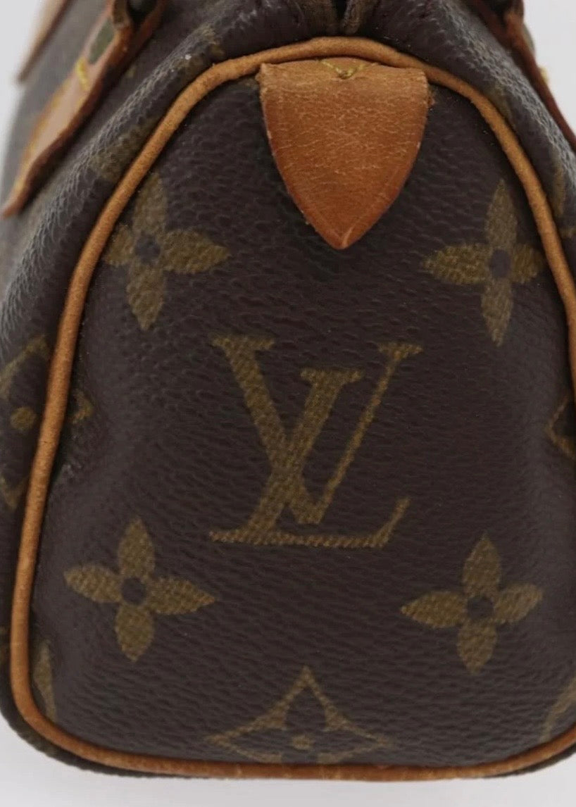 Louis Vuitton Monogram Mini Speedy Hand Bag