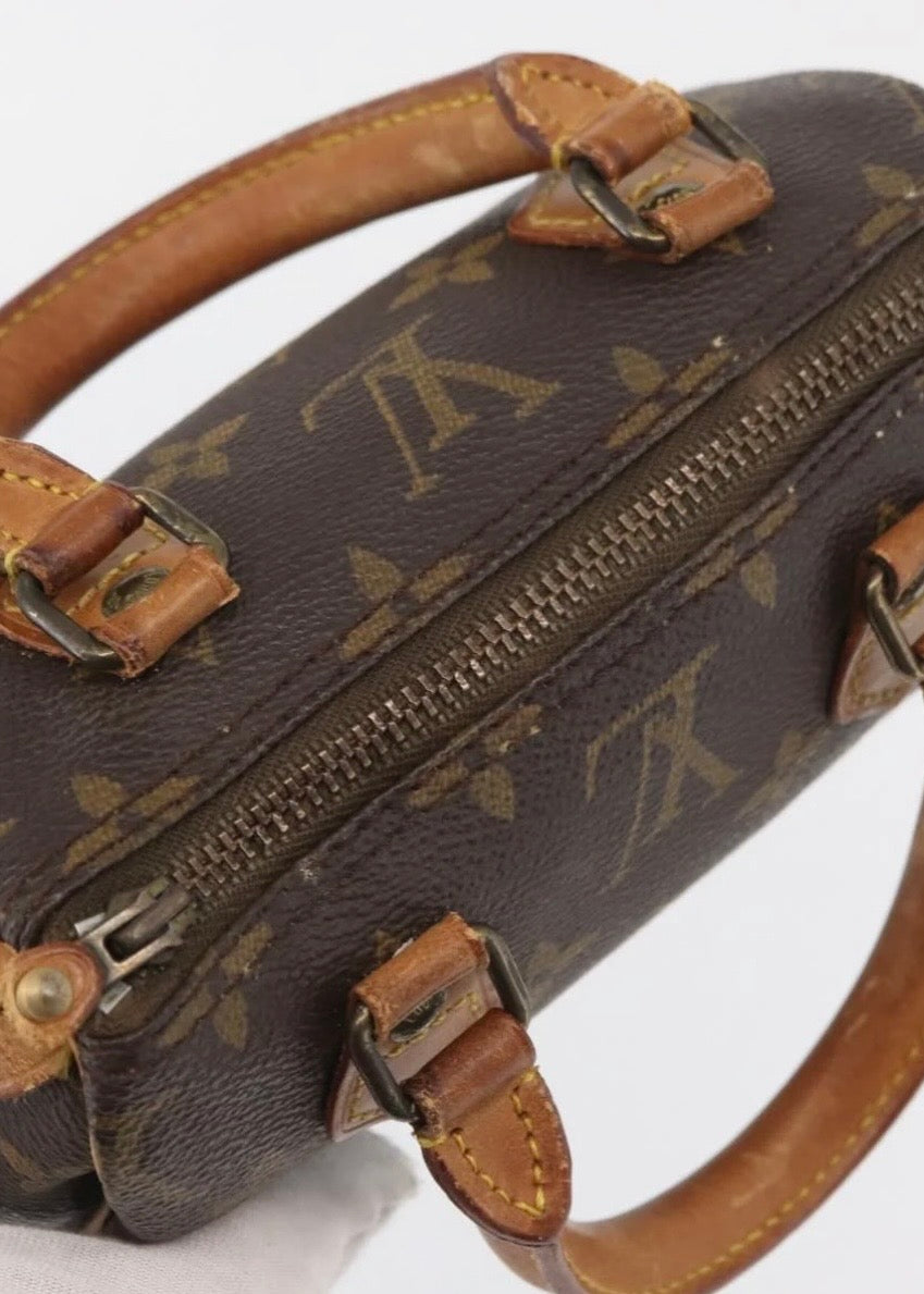 Louis Vuitton Monogram Mini Speedy Hand Bag