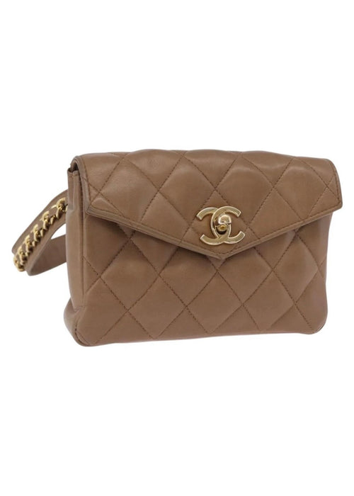 Chanel Matelasse Chain Waist Bag