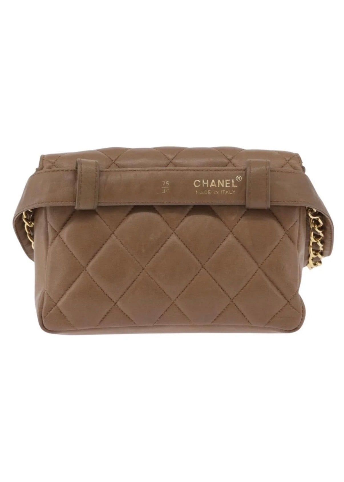Chanel Matelasse Chain Waist Bag