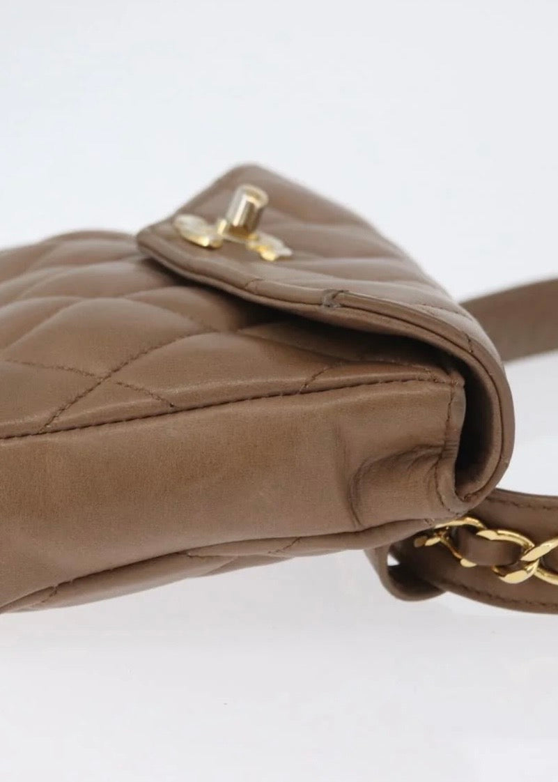 Chanel Matelasse Chain Waist Bag
