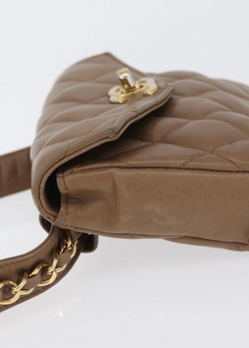 Chanel Matelasse Chain Waist Bag