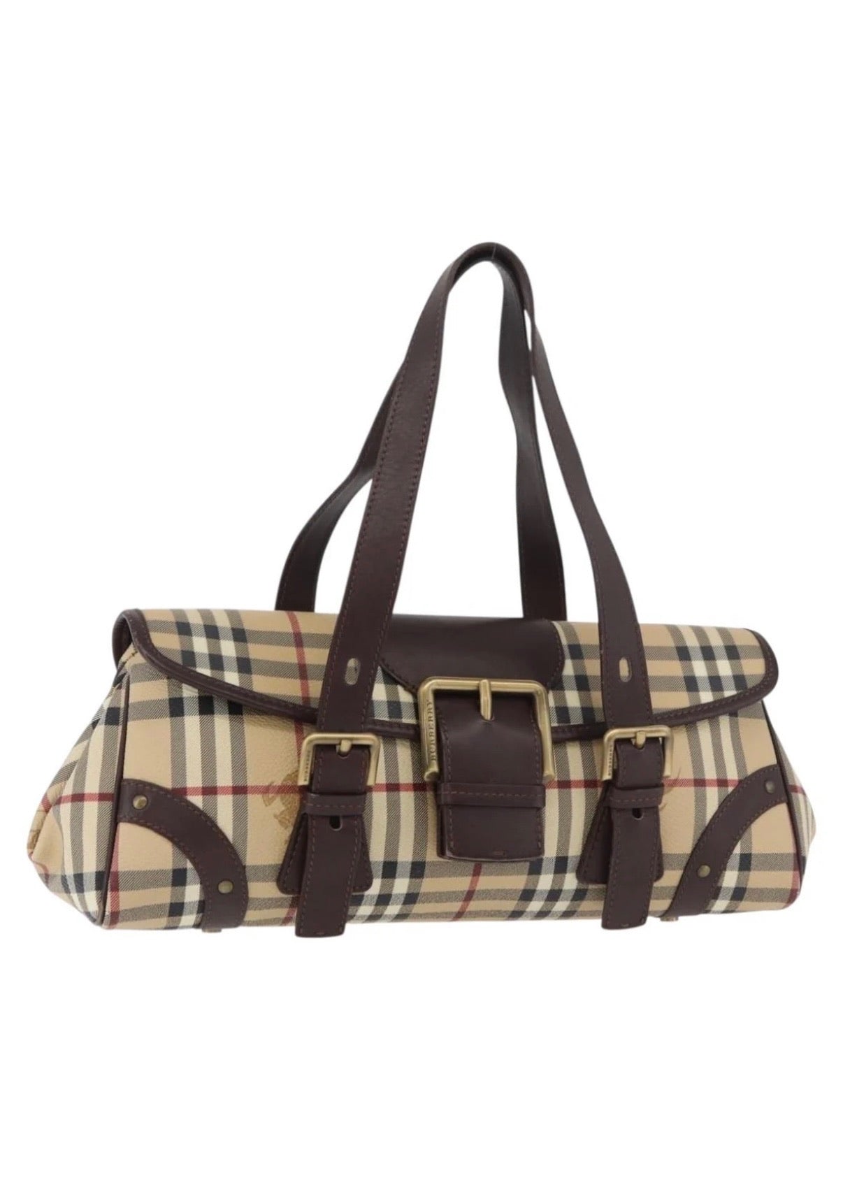 Burberry Nova Check Hand Bag Beige