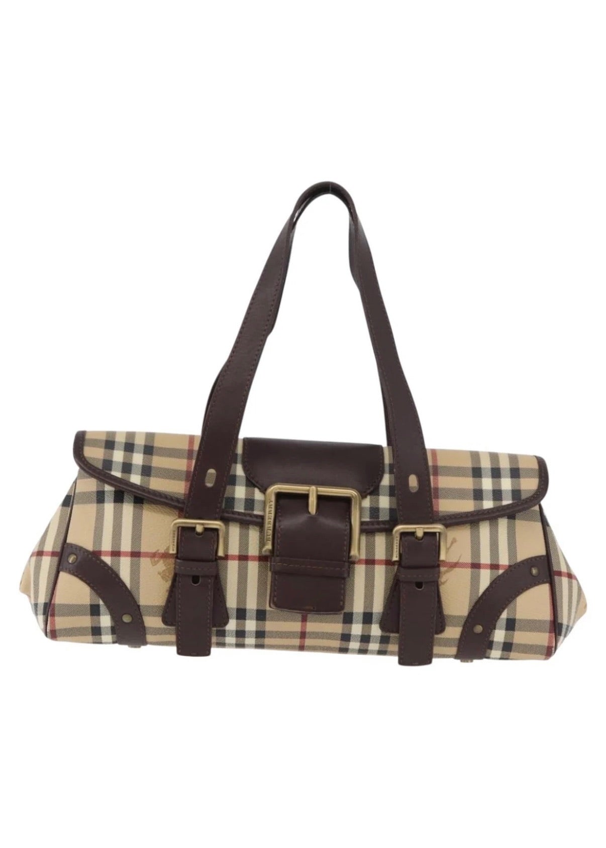 Burberry Nova Check Hand Bag Beige