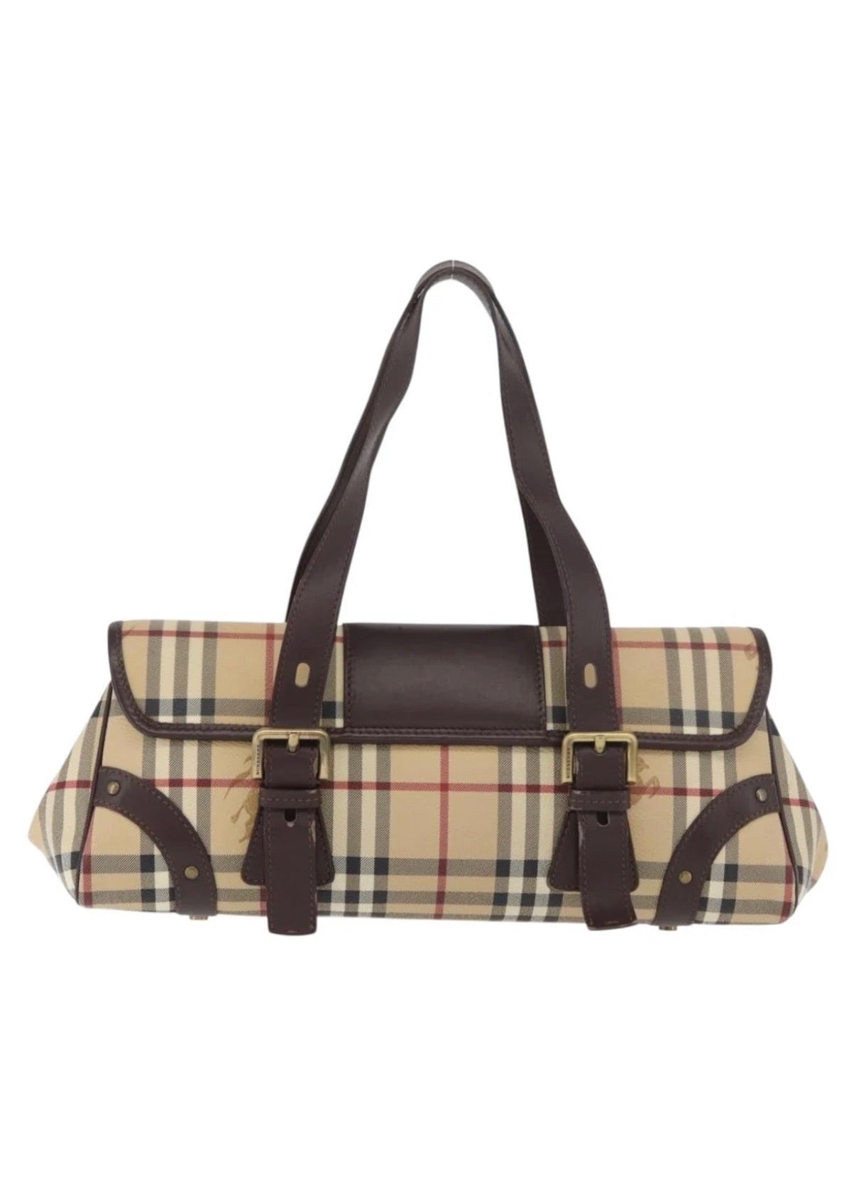 Burberry Nova Check Hand Bag Beige