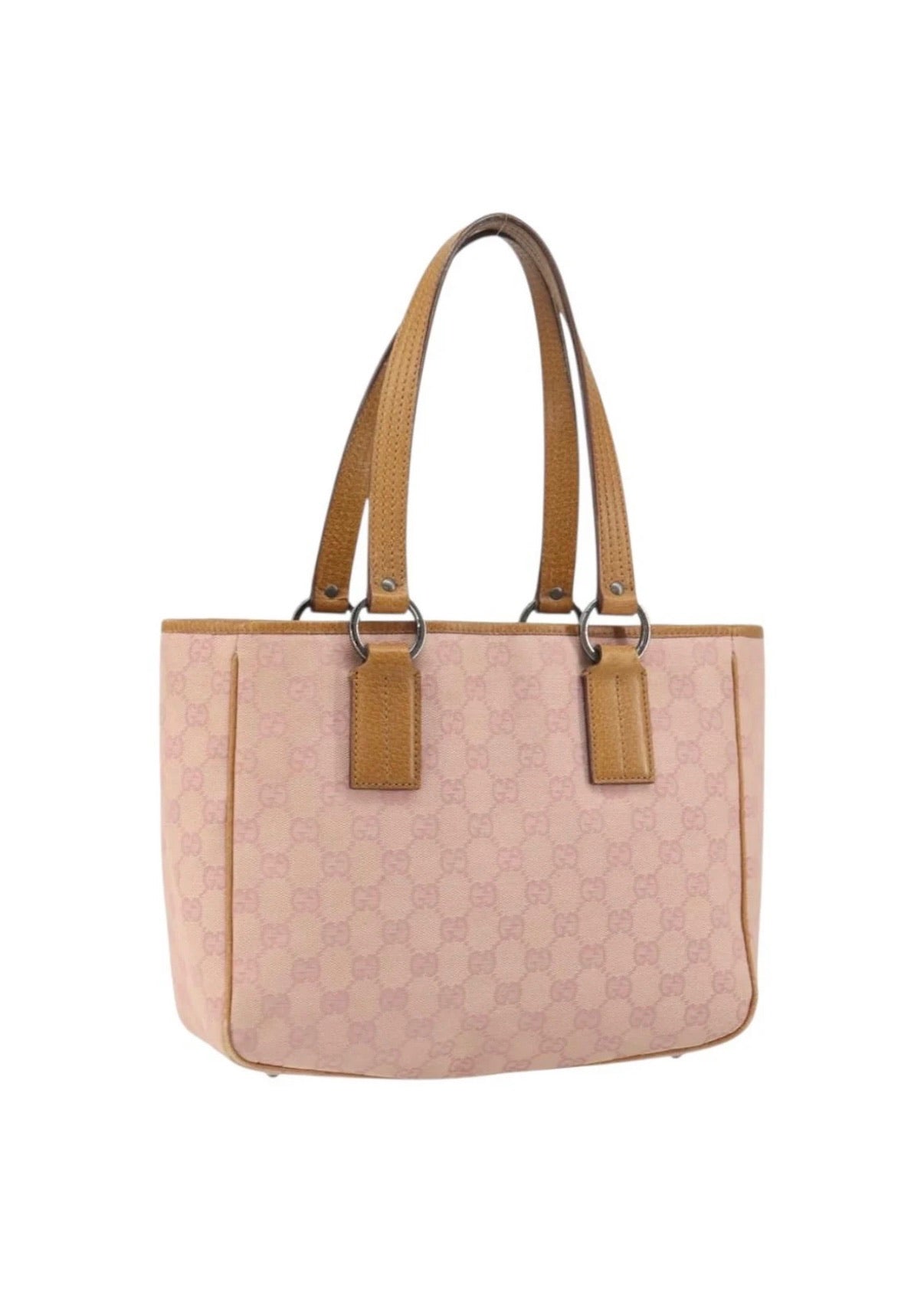 Gucci Canvas Tote Bag Pink