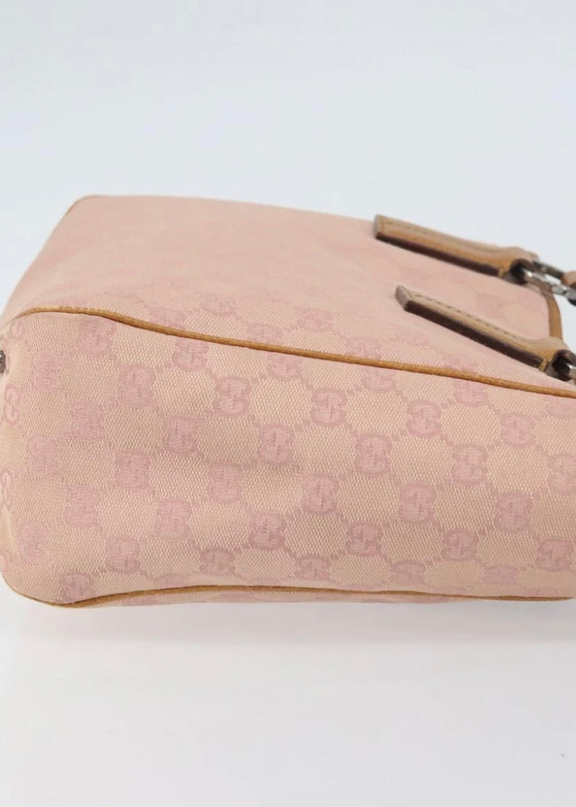 Gucci Canvas Tote Bag Pink