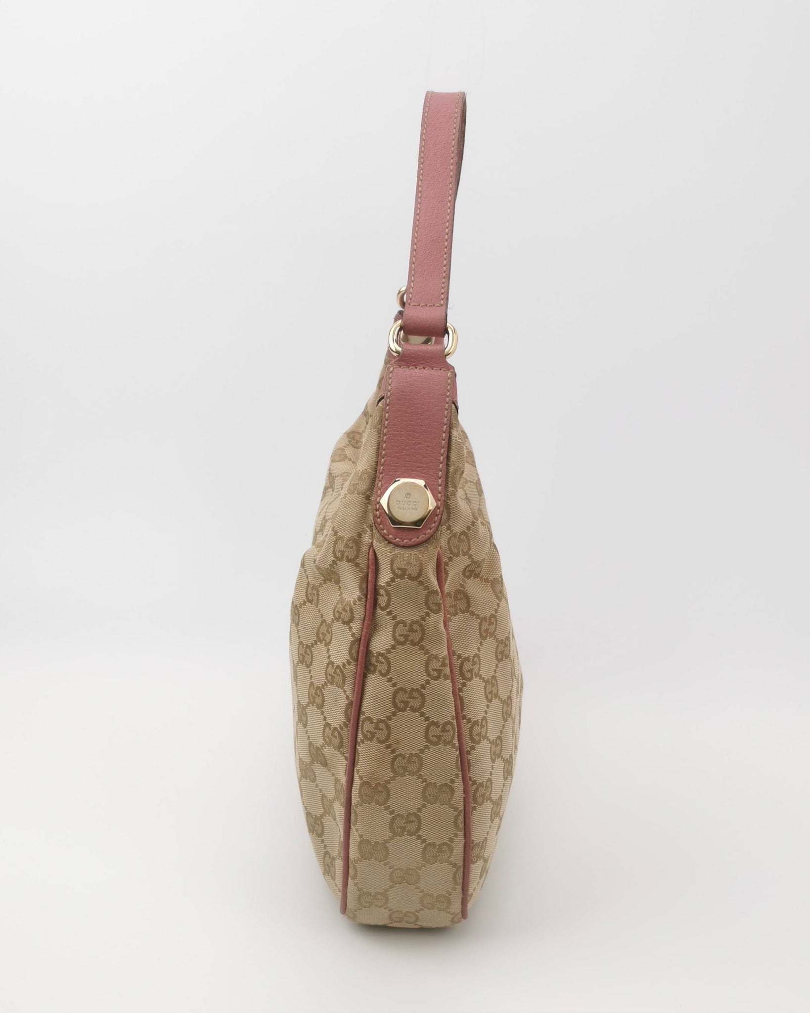 Gucci Hobo Bag Pink Details