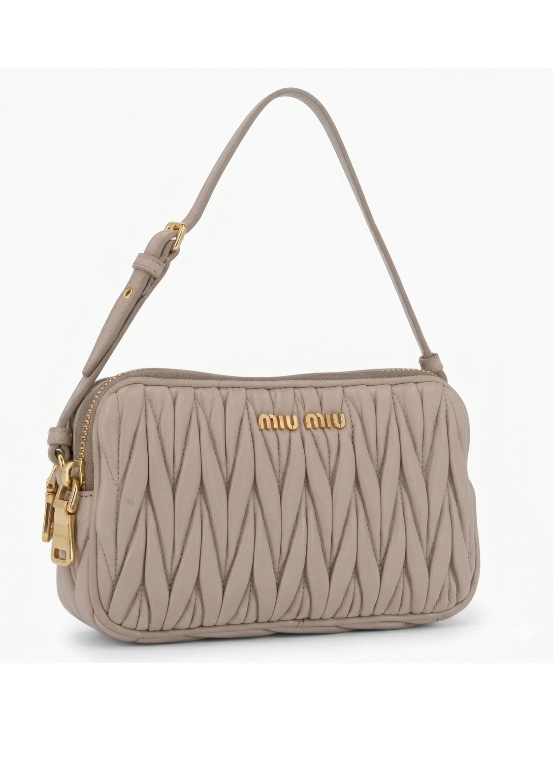 Miu Miu Pouch Bag Leather Lined