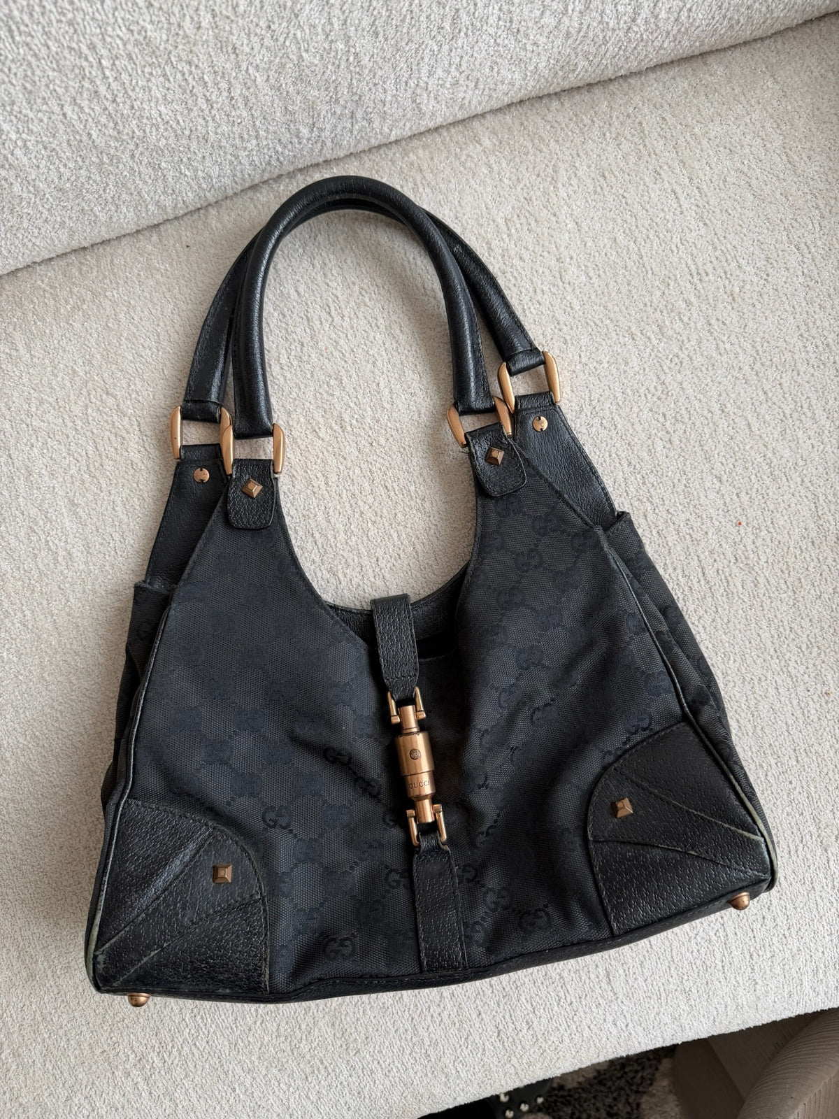 Gucci Jackie Black Shoulder Bag