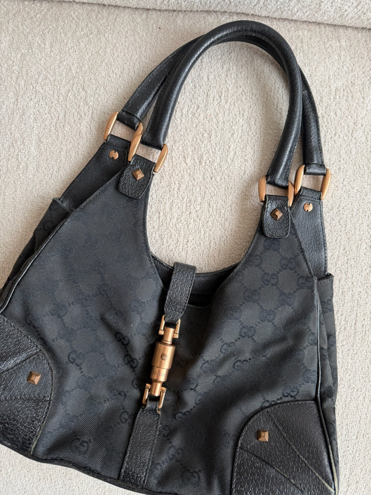 Gucci Jackie Black Shoulder Bag