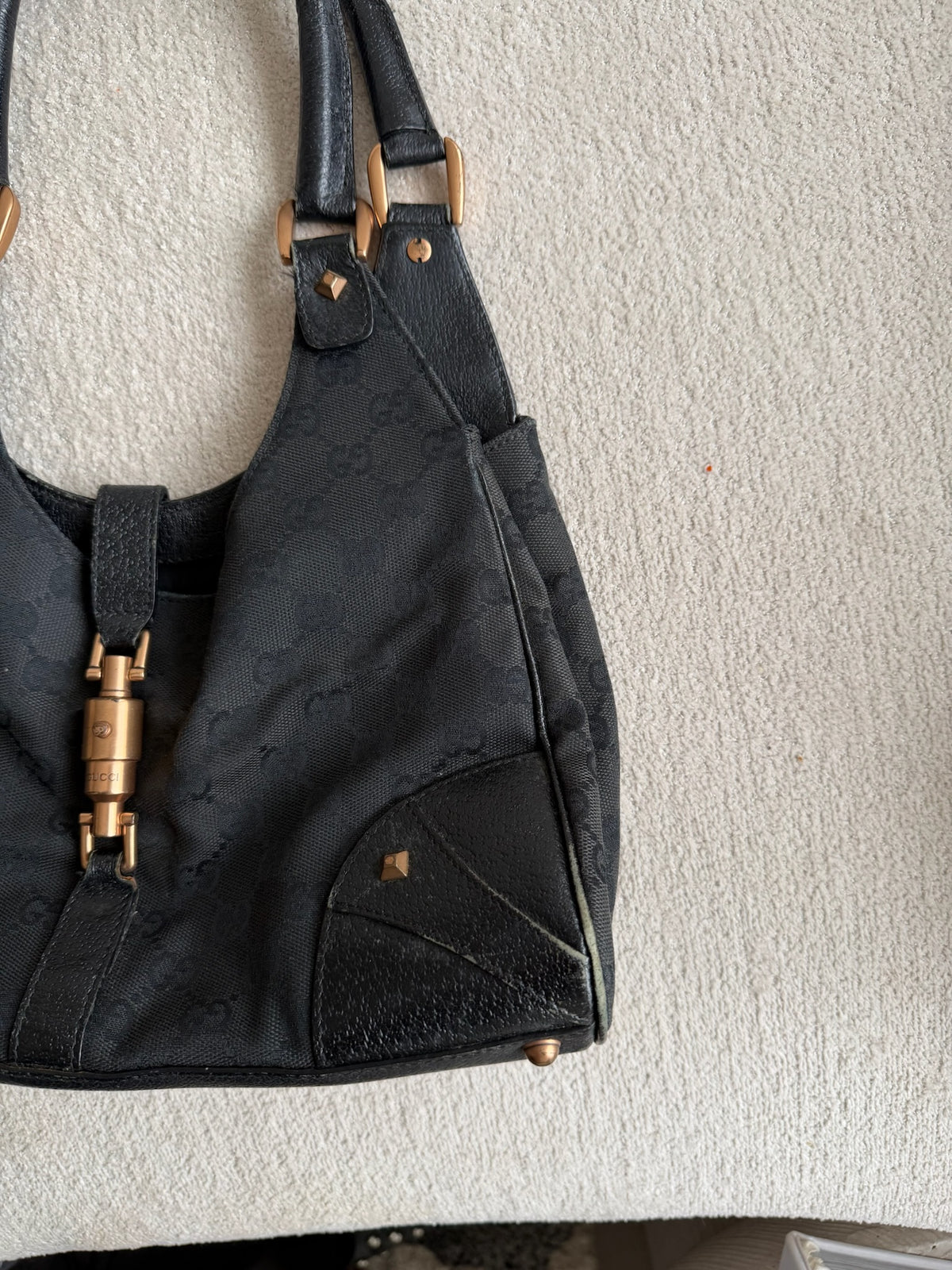 Gucci Jackie Black Shoulder Bag