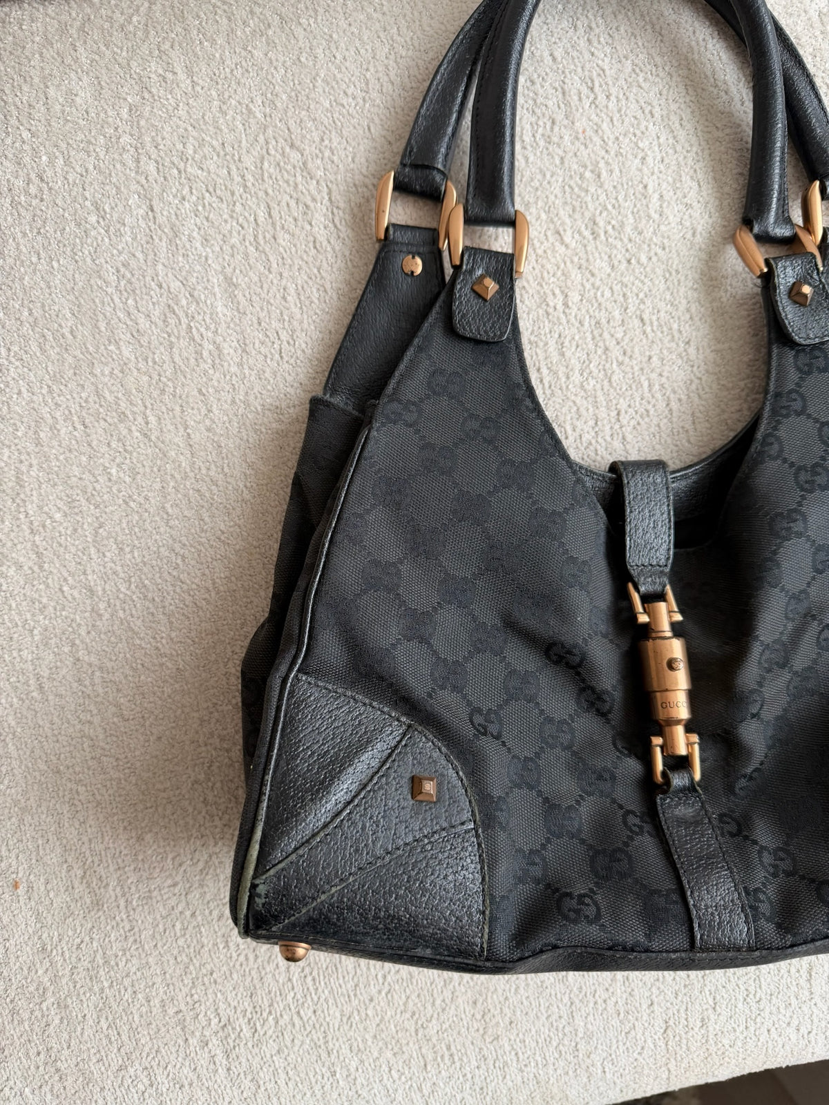 Gucci Jackie Black Shoulder Bag