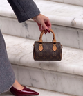 Louis Vuitton Monogram Mini Speedy Hand Bag